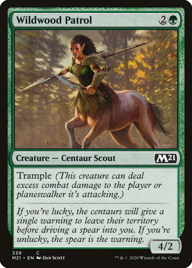 Wildwood Patrol [Core Set 2021] | Black Swamp Games
