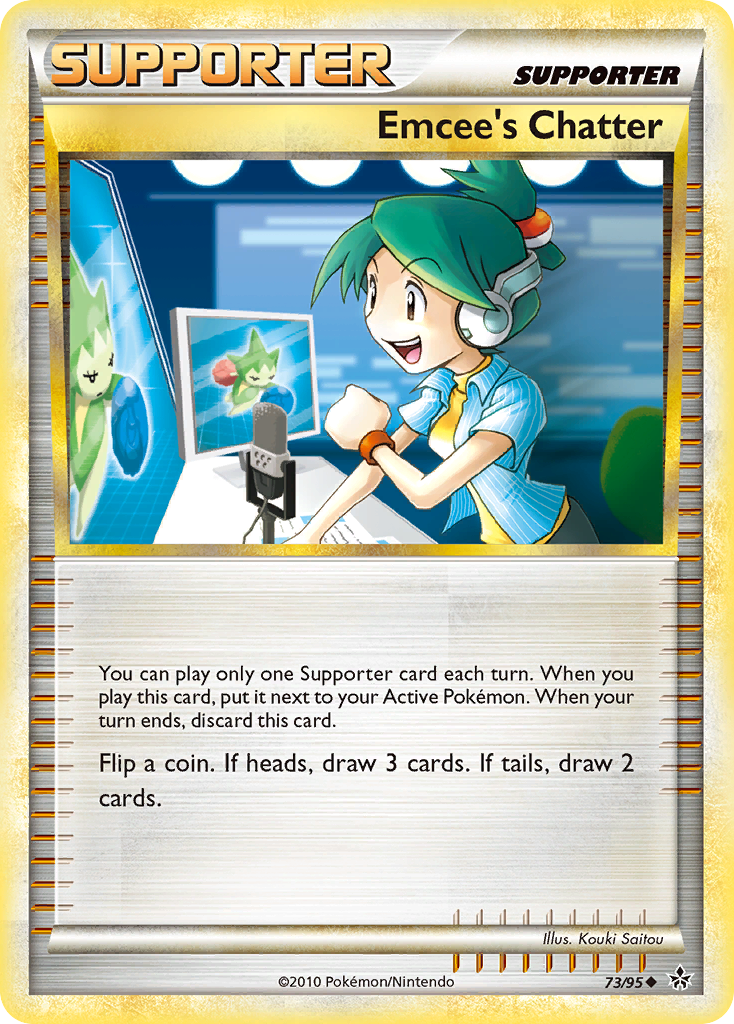 Emcee's Chatter (73/95) [HeartGold & SoulSilver: Unleashed] | Black Swamp Games