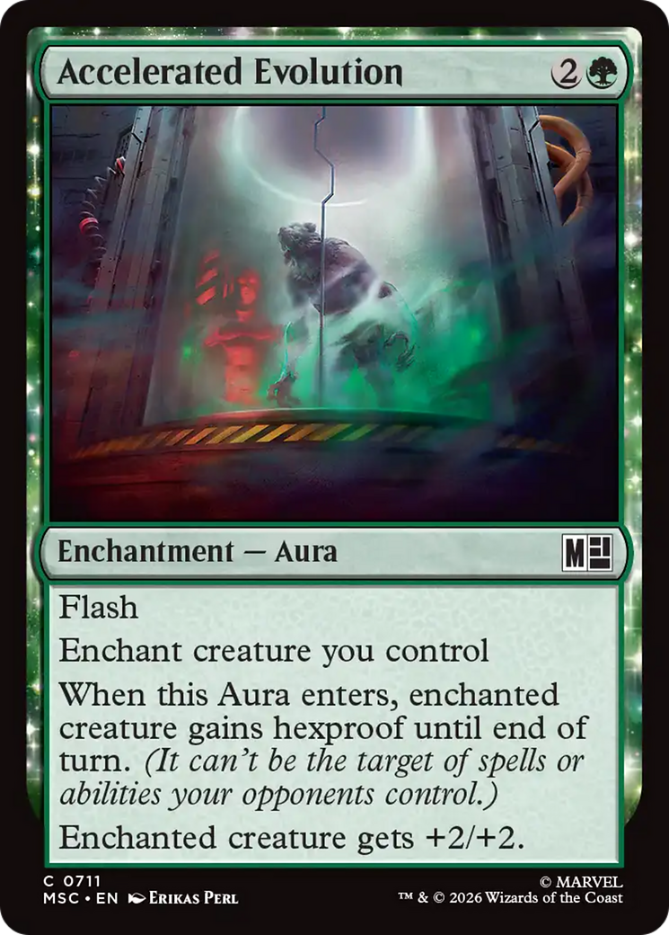Accelerated Evolution [Marvel Super Heroes Commander] | Black Swamp Games