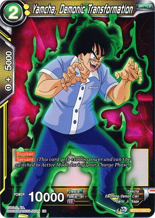 Yamcha, Demonic Transformation (BT11-100) [Vermilion Bloodline 2nd Edition] | Black Swamp Games