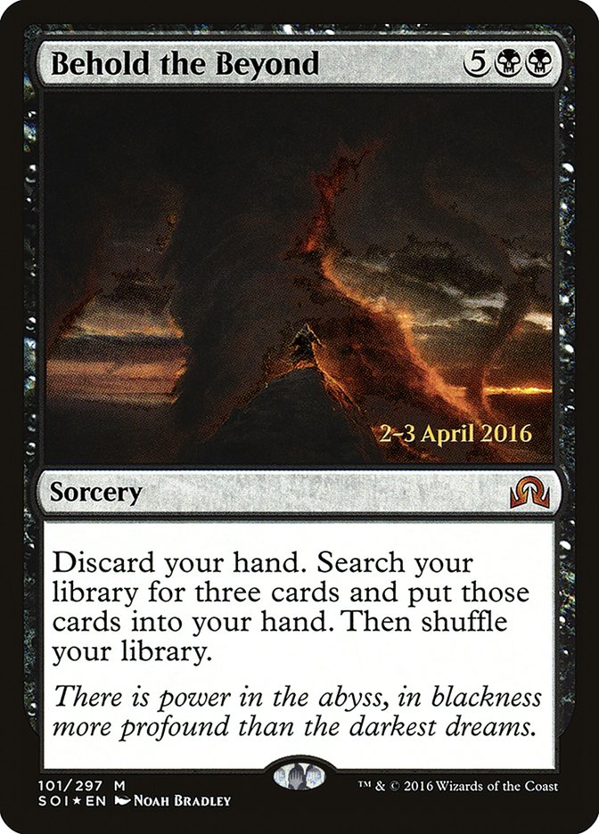 Behold the Beyond [Shadows over Innistrad Prerelease Promos] | Black Swamp Games