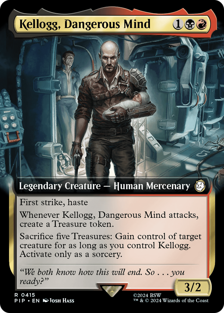 Kellogg, Dangerous Mind (Extended Art) [Fallout] | Black Swamp Games