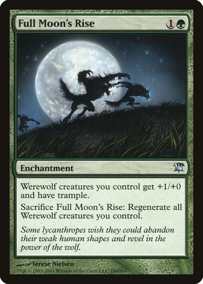 Full Moon's Rise [Innistrad] | Black Swamp Games