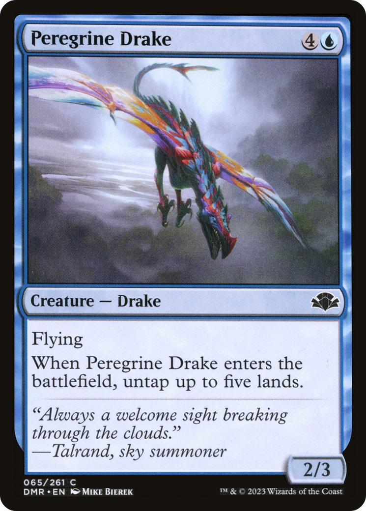 Peregrine Drake [Dominaria Remastered] | Black Swamp Games