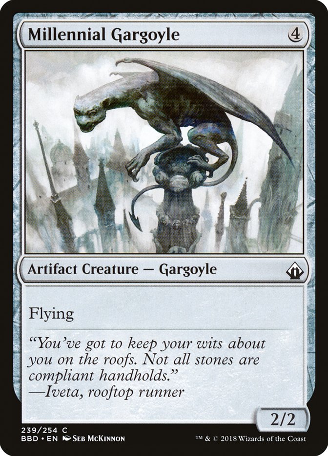 Millennial Gargoyle [Battlebond] | Black Swamp Games