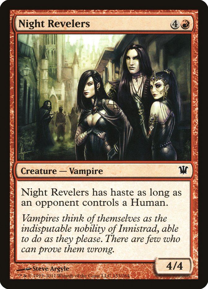 Night Revelers [Innistrad] | Black Swamp Games