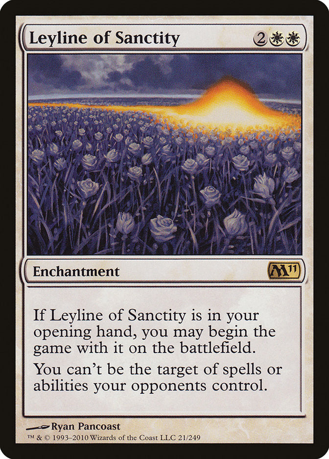 Leyline of Sanctity [Magic 2011] | Black Swamp Games