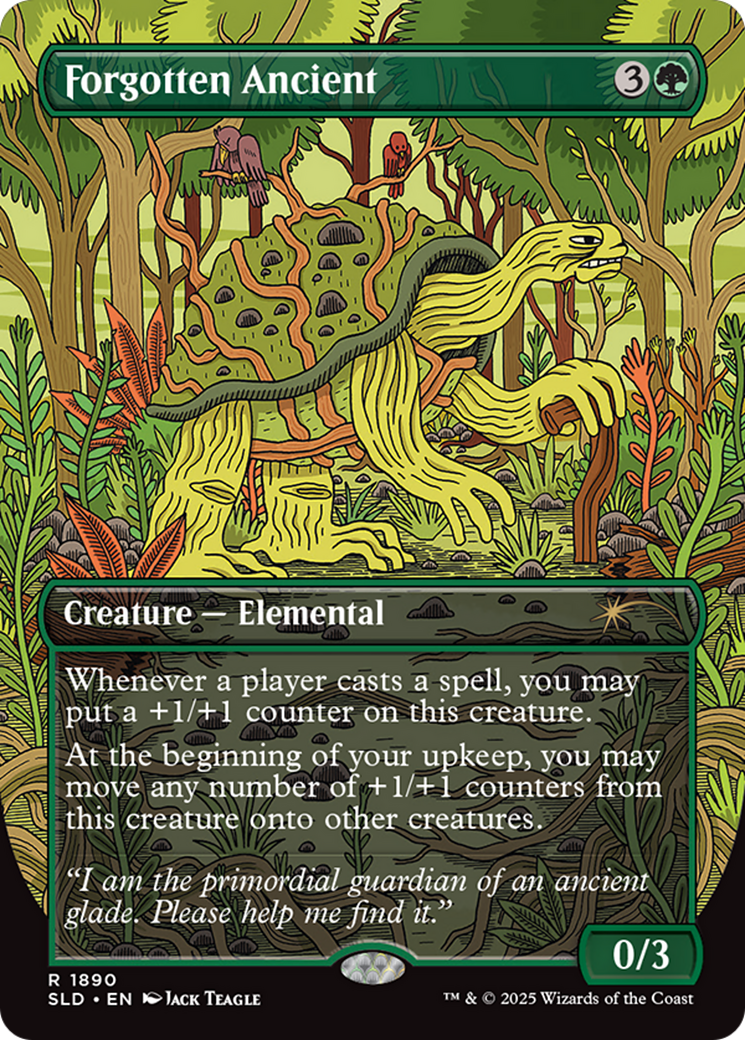 Forgotten Ancient (Rainbow Foil) [Secret Lair Drop Series] | Black Swamp Games