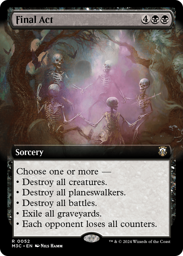 Final Act (Extended Art) [Modern Horizons 3 Commander] | Black Swamp Games