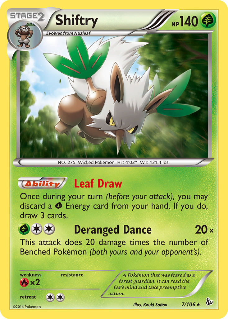 Shiftry (7/106) [XY: Flashfire] | Black Swamp Games