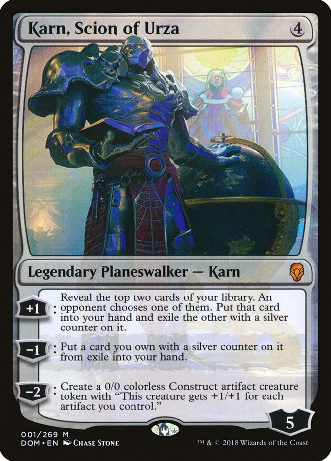 Karn, Scion of Urza [Dominaria] | Black Swamp Games