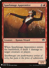 Sparkmage Apprentice [Mystery Booster] | Black Swamp Games