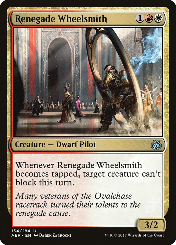 Renegade Wheelsmith [Aether Revolt] | Black Swamp Games