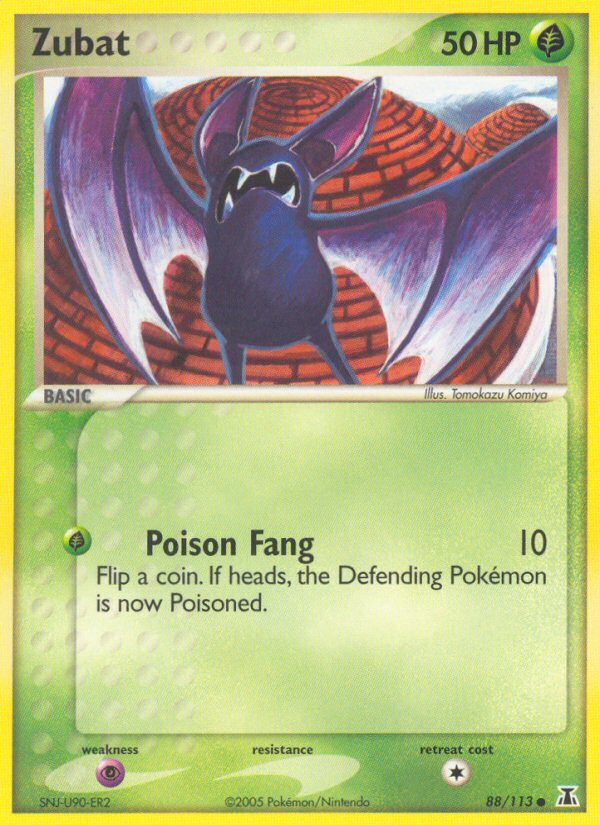 Zubat (88/113) [EX: Delta Species] | Black Swamp Games
