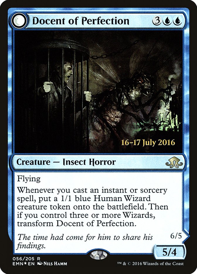Docent of Perfection // Final Iteration [Eldritch Moon Prerelease Promos] | Black Swamp Games