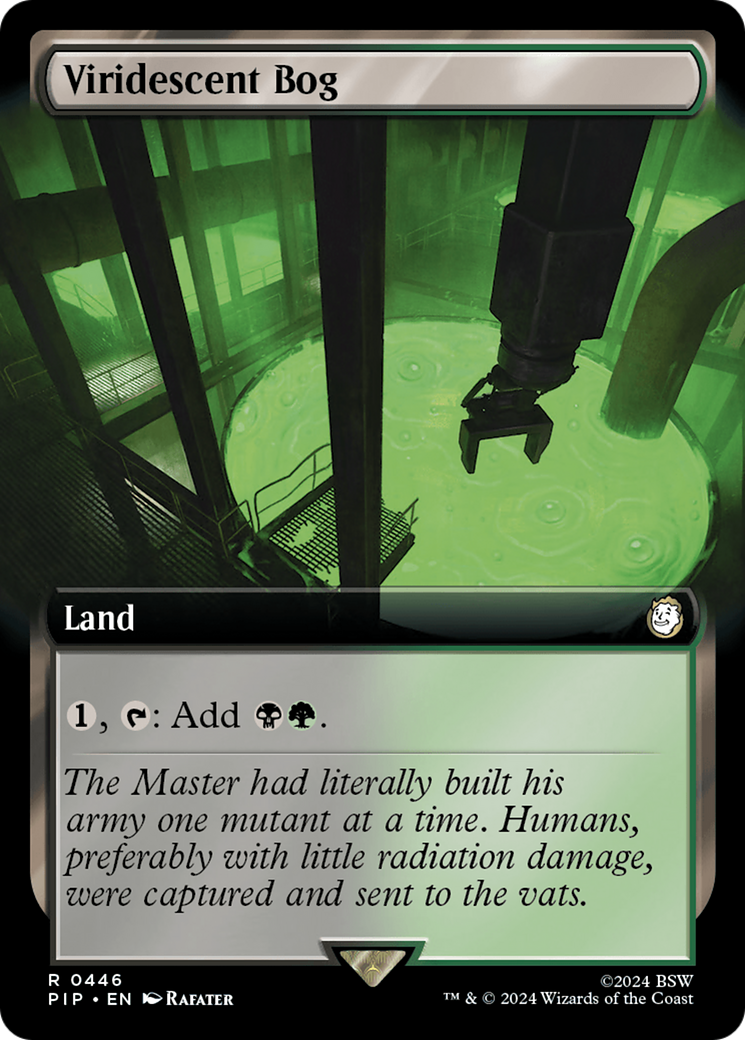 Viridescent Bog (Extended Art) [Fallout] | Black Swamp Games