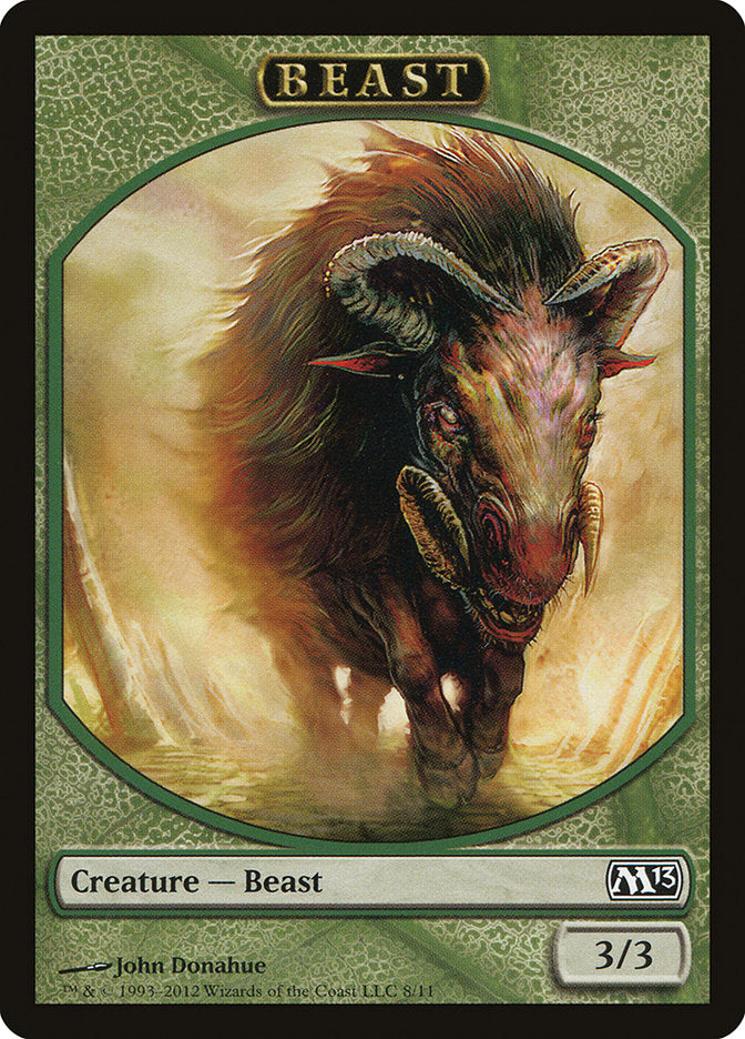 Beast Token [Magic 2013 Tokens] | Black Swamp Games