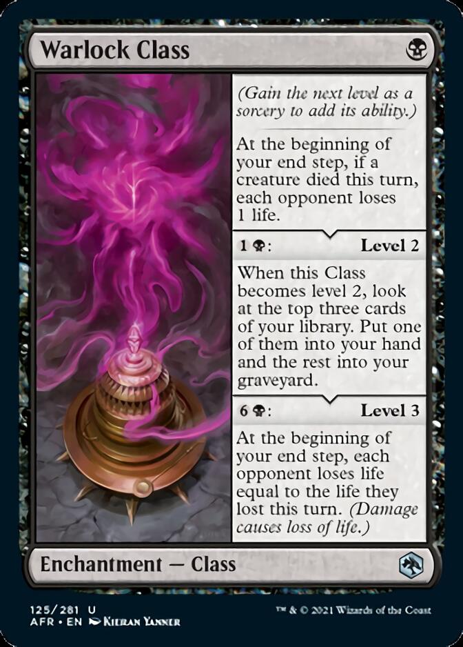 Warlock Class [Dungeons & Dragons: Adventures in the Forgotten Realms] | Black Swamp Games