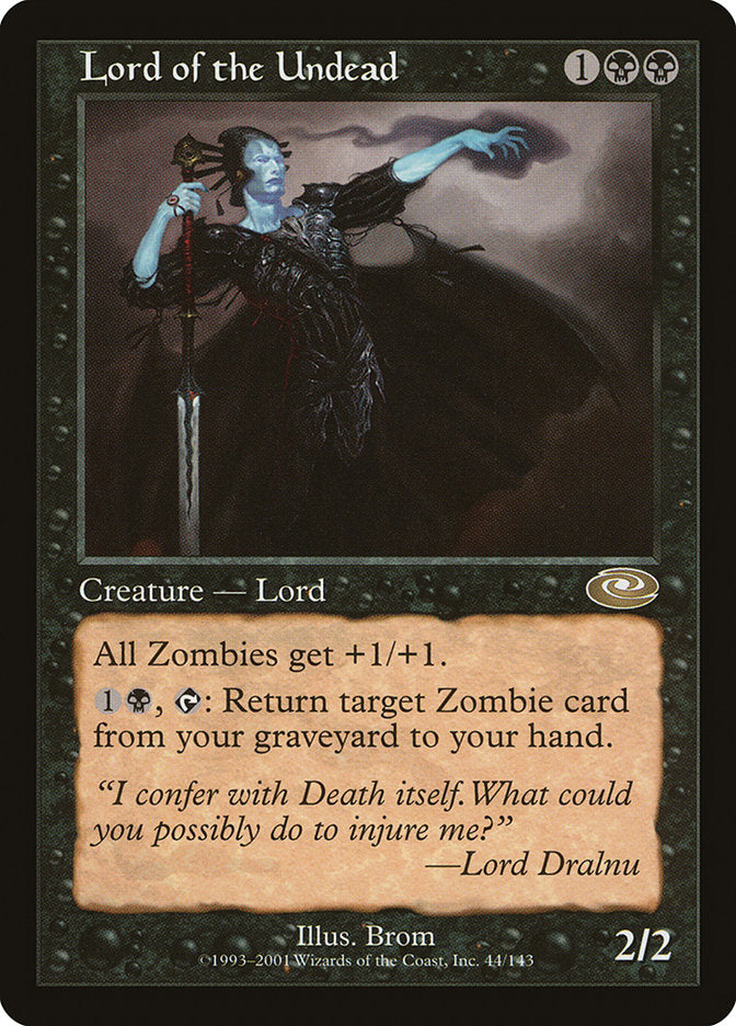 Lord of the Undead [Planeshift] | Black Swamp Games