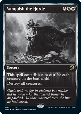 Vanquish the Horde [Innistrad: Double Feature] | Black Swamp Games