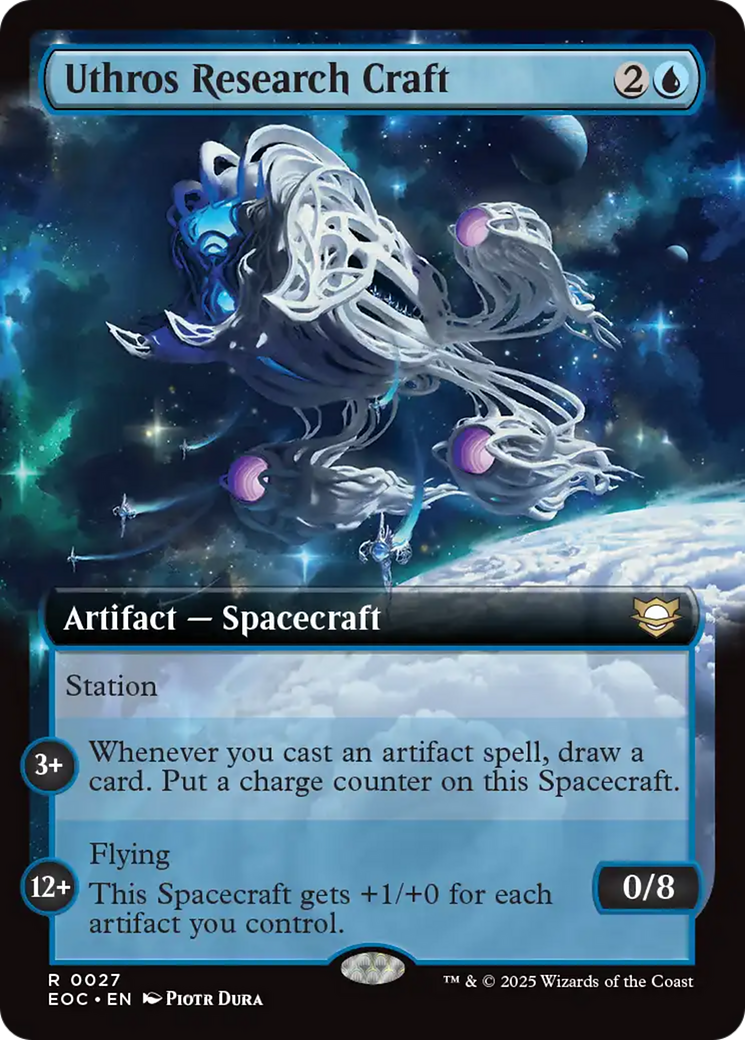 Uthros Research Craft (Extended Art) [Edge of Eternities Commander] | Black Swamp Games
