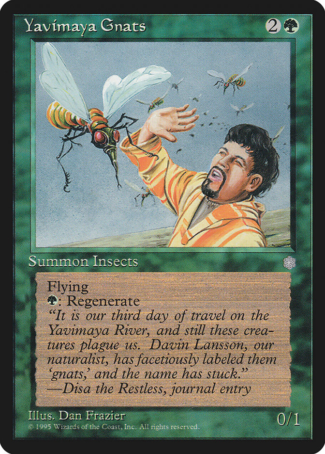 Yavimaya Gnats [Ice Age] | Black Swamp Games