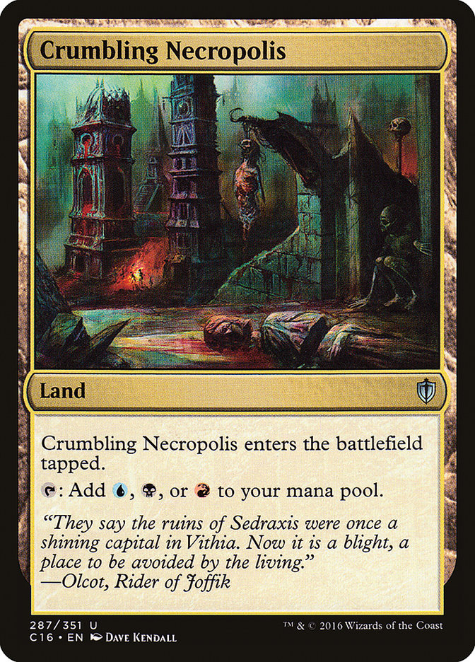 Crumbling Necropolis [Commander 2016] | Black Swamp Games