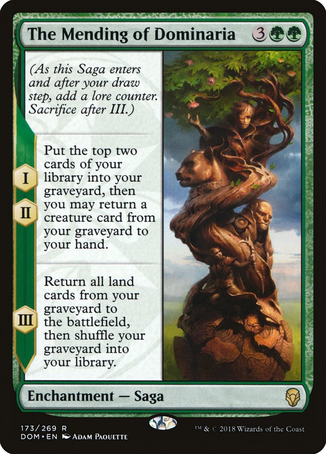 The Mending of Dominaria [Dominaria] | Black Swamp Games