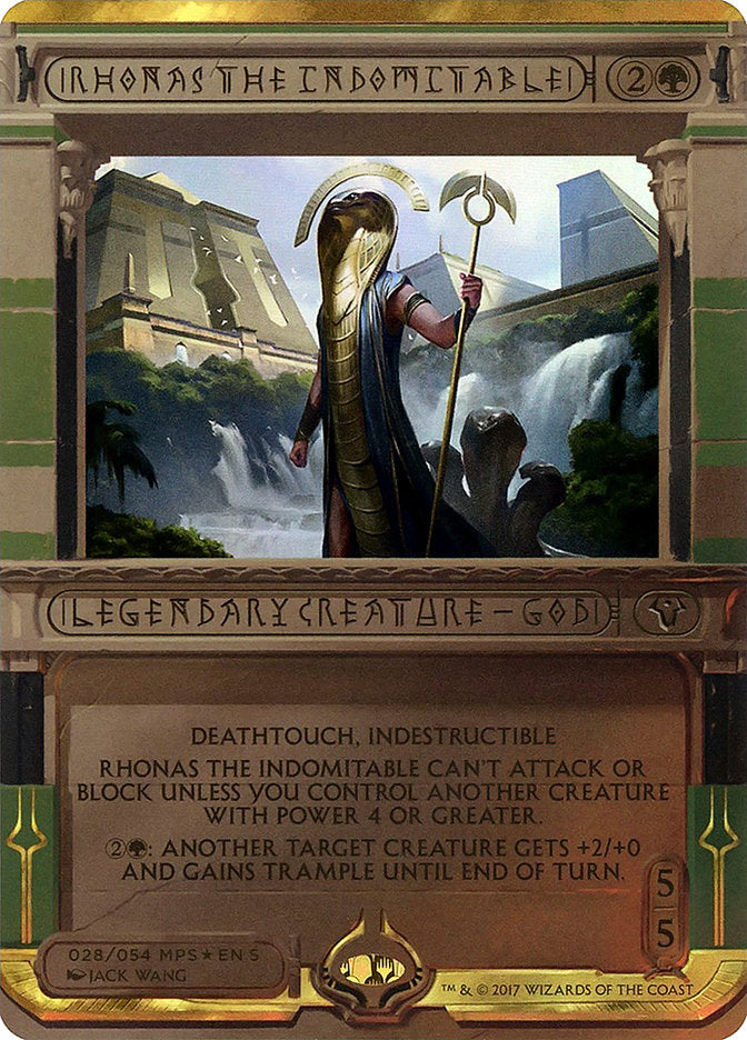 Rhonas the Indomitable (Invocation) [Amonkhet Invocations] | Black Swamp Games