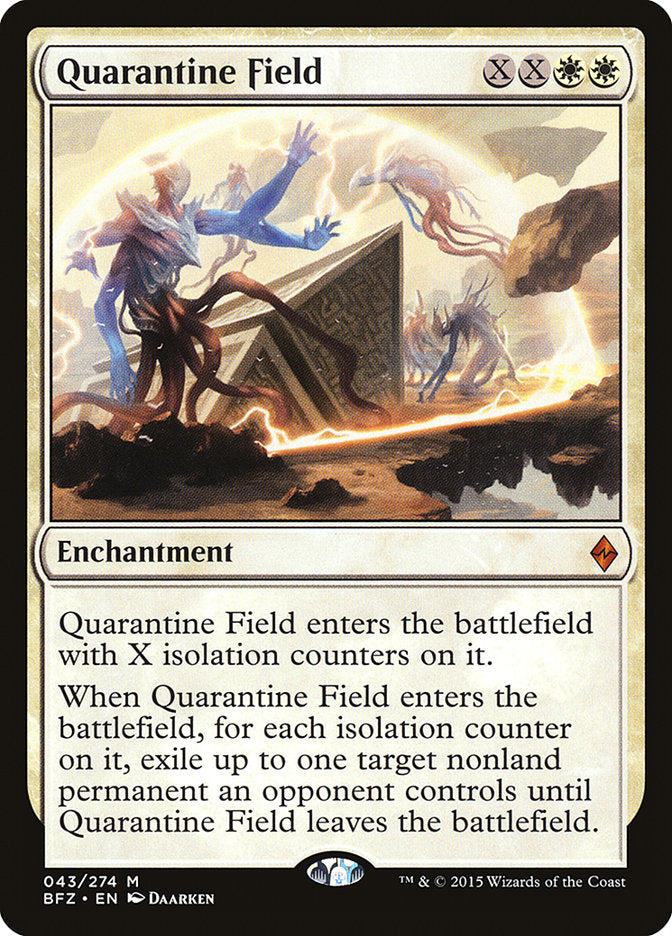 Quarantine Field [Battle for Zendikar] | Black Swamp Games