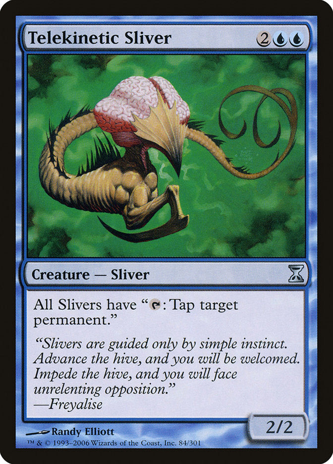 Telekinetic Sliver [Time Spiral] | Black Swamp Games