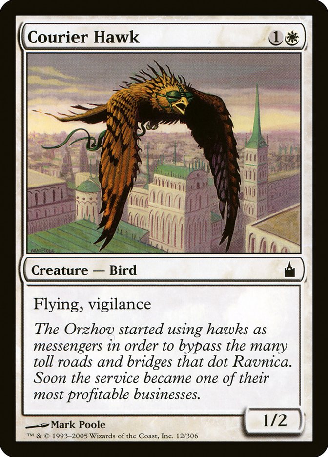 Courier Hawk [Ravnica: City of Guilds] | Black Swamp Games