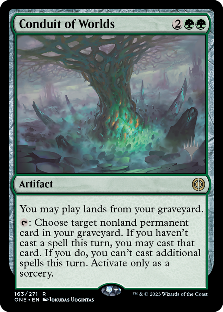 Conduit of Worlds (Promo Pack) [Phyrexia: All Will Be One Promos] | Black Swamp Games
