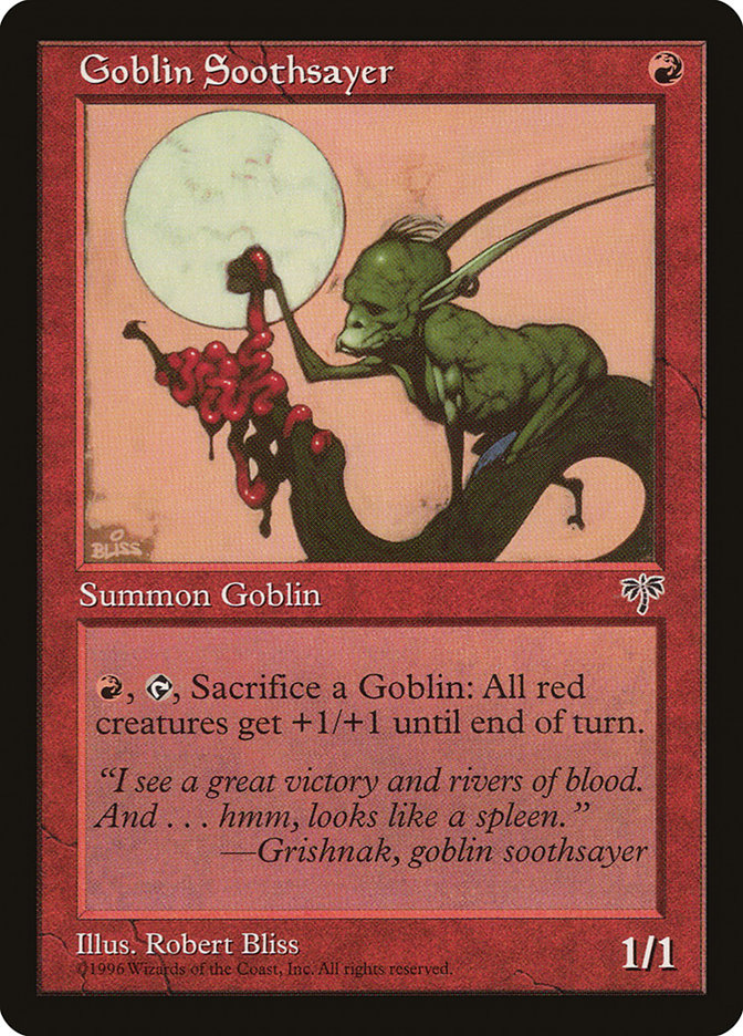 Goblin Soothsayer [Mirage] | Black Swamp Games