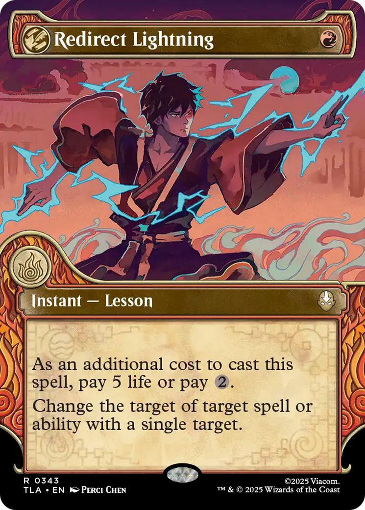 Redirect Lightning (Showcase) [Avatar: The Last Airbender] | Black Swamp Games