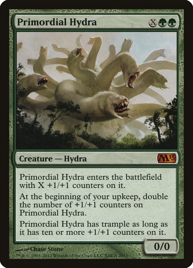 Primordial Hydra (Duels of the Planeswalkers Promos) [Duels of the Planeswalkers Promos 2013] | Black Swamp Games