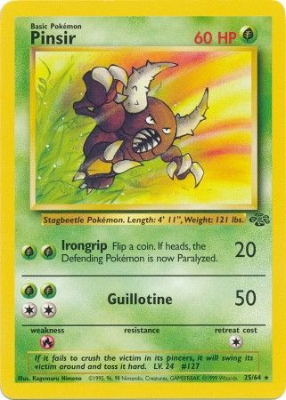 Pinsir (25/64) [Jungle Unlimited] | Black Swamp Games