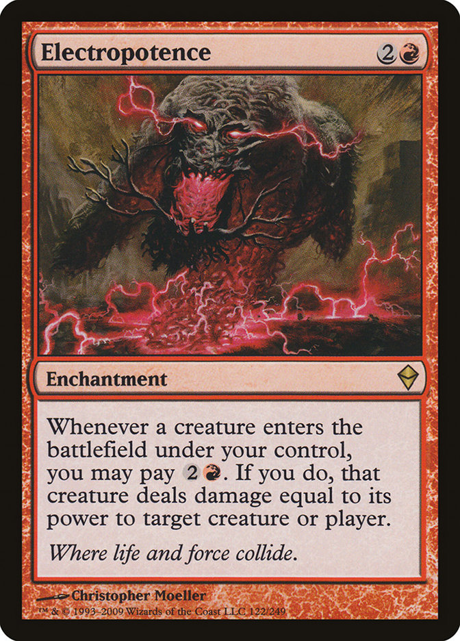 Electropotence [Zendikar] | Black Swamp Games