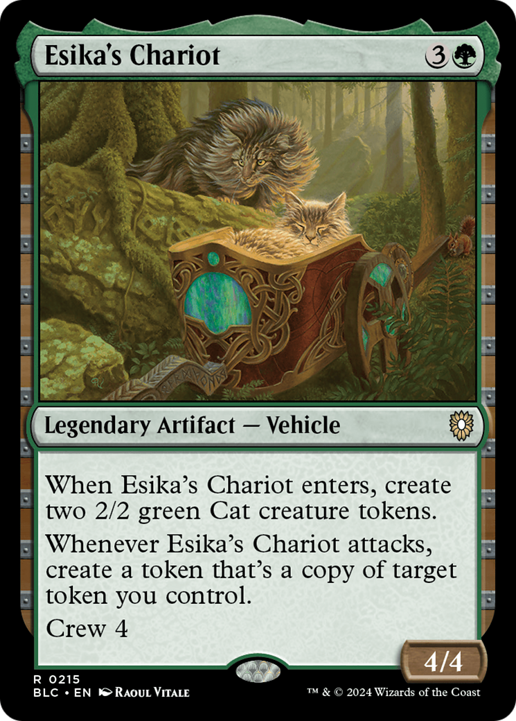 Esika's Chariot [Bloomburrow Commander] | Black Swamp Games