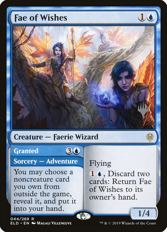 Fae of Wishes // Granted (Promo Pack) [Throne of Eldraine Promos] | Black Swamp Games