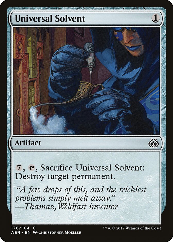 Universal Solvent [Aether Revolt] | Black Swamp Games