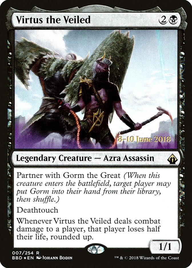 Virtus the Veiled [Battlebond Prerelease Promos] | Black Swamp Games