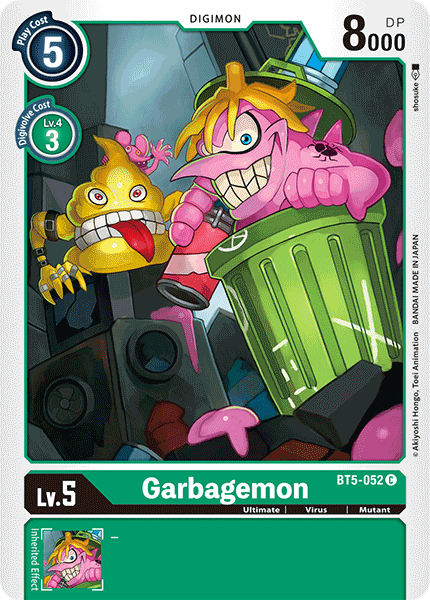 Garbagemon [BT5-052] [Battle of Omni] | Black Swamp Games