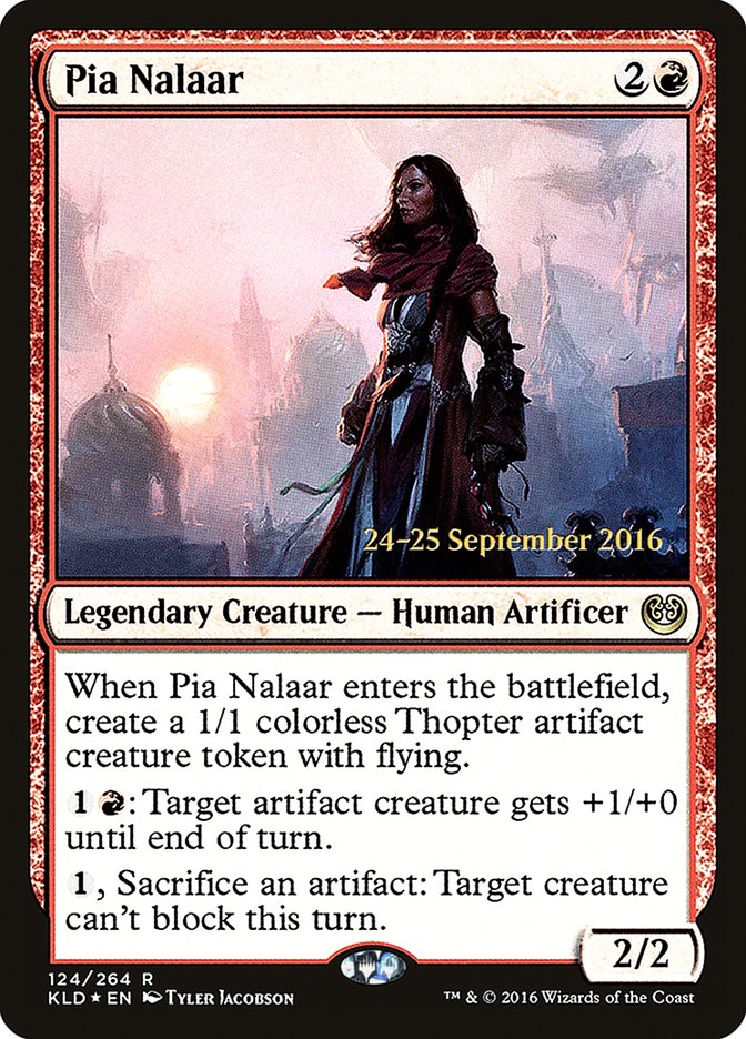 Pia Nalaar [Kaladesh Prerelease Promos] | Black Swamp Games