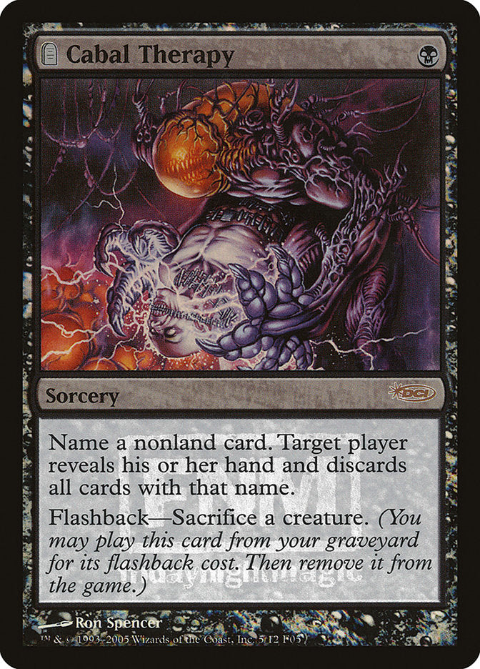 Cabal Therapy [Friday Night Magic 2005] | Black Swamp Games