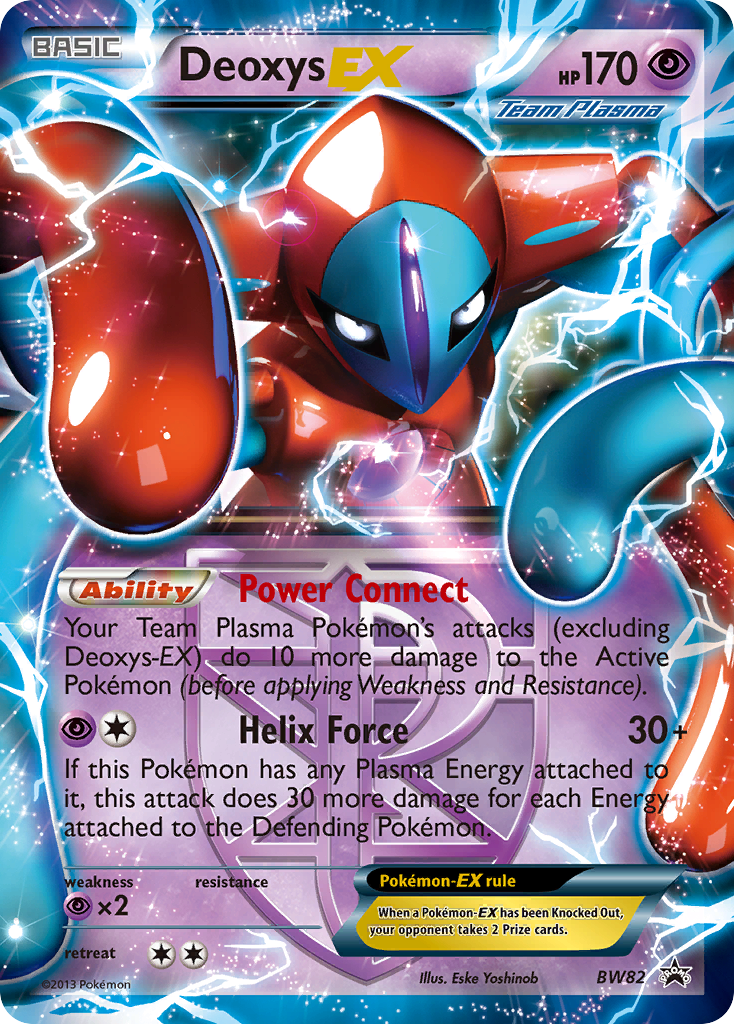 Deoxys EX (BW82) [Black & White: Black Star Promos] | Black Swamp Games