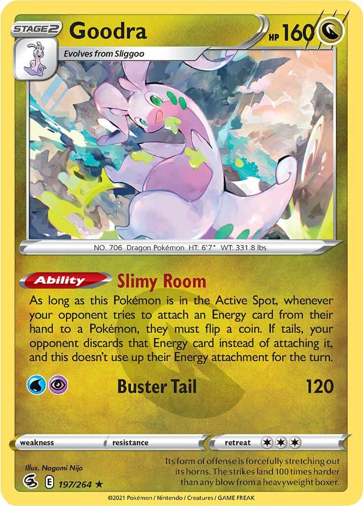 Goodra (197/264) [Sword & Shield: Fusion Strike] | Black Swamp Games