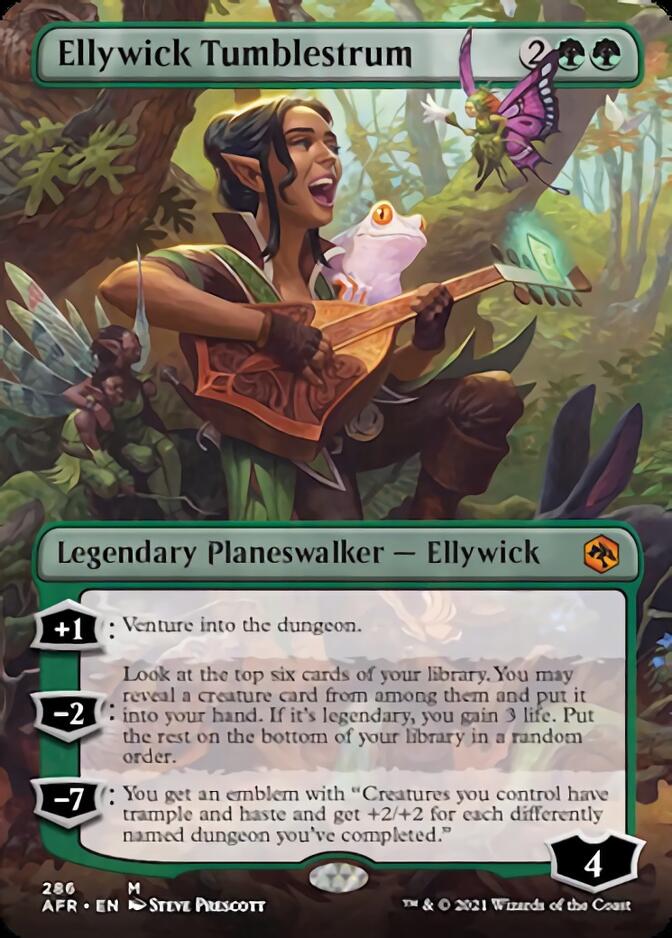 Ellywick Tumblestrum (Borderless) [Dungeons & Dragons: Adventures in the Forgotten Realms] | Black Swamp Games