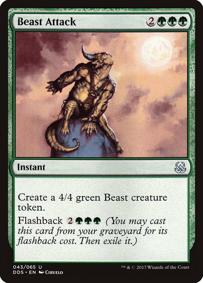 Beast Attack [Duel Decks: Mind vs. Might] | Black Swamp Games