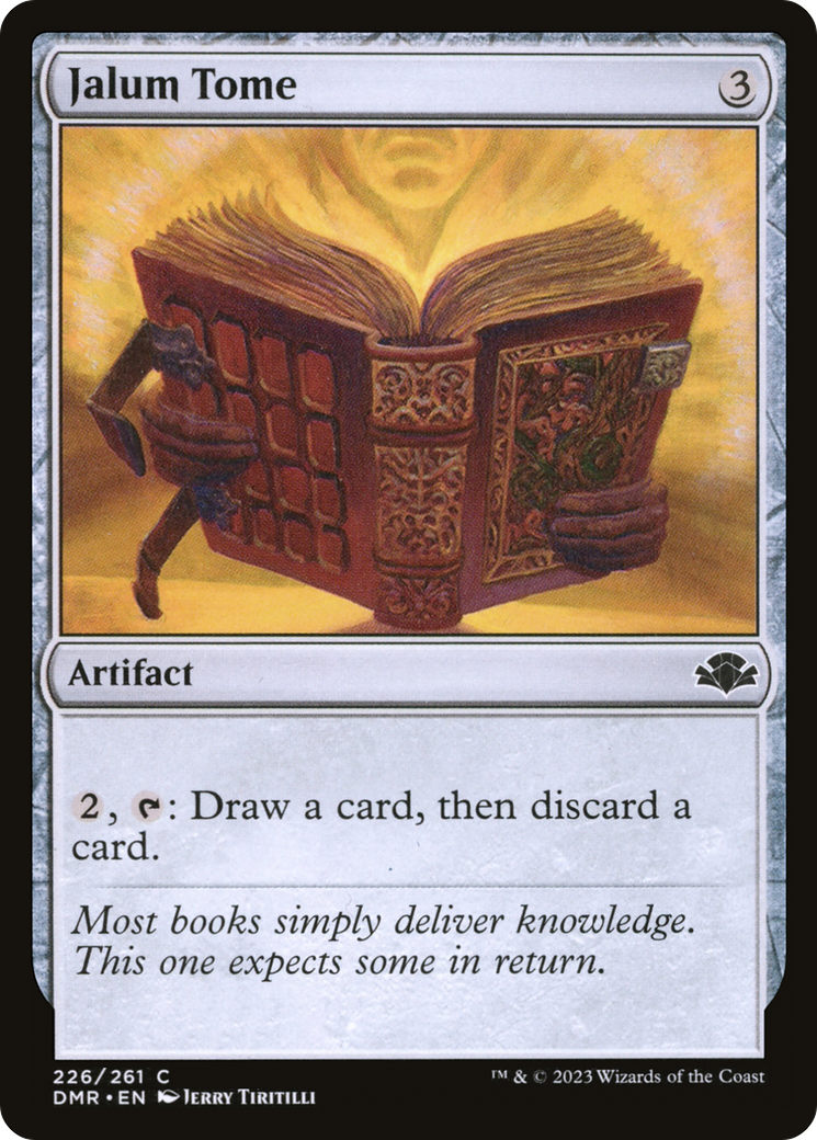 Jalum Tome [Dominaria Remastered] | Black Swamp Games